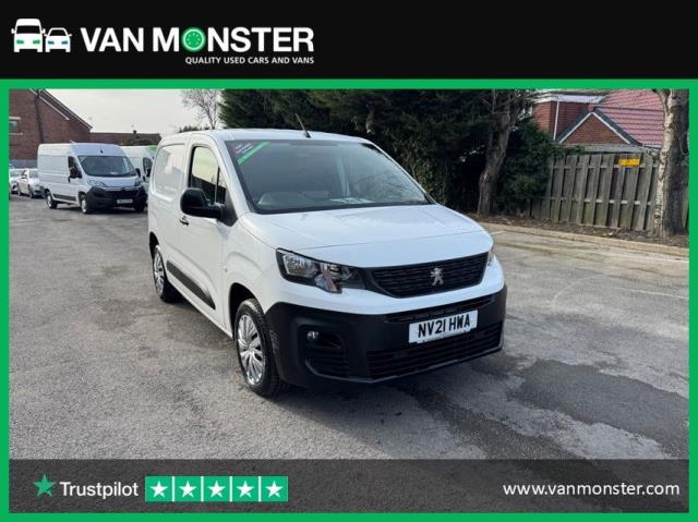 2021 Peugeot Partner 1000 1.5 Bluehdi 100 Professional Van (NV21HWA)