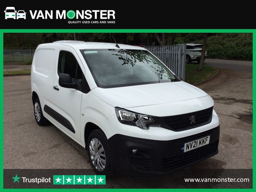 2021 Peugeot Partner 1000 1.5 Bluehdi 100 Professional Van (NV21KKF)