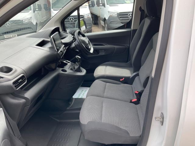2022 Peugeot Partner 1000 1.5 Bluehdi 100 Professional Van (NV21ONM) Image 7