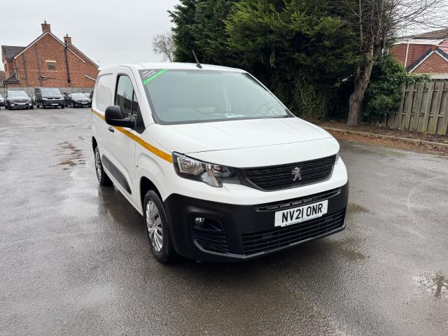2021 Peugeot Partner 1000 1.5 Bluehdi 100 Professional Van (NV21ONR) Image 2