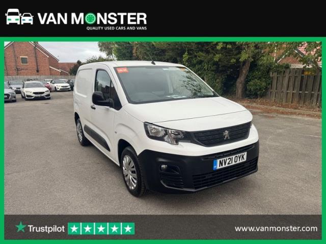 2021 Peugeot Partner 1000 1.5 Bluehdi 100 Professional Van EURO 6 (NV21OYK)
