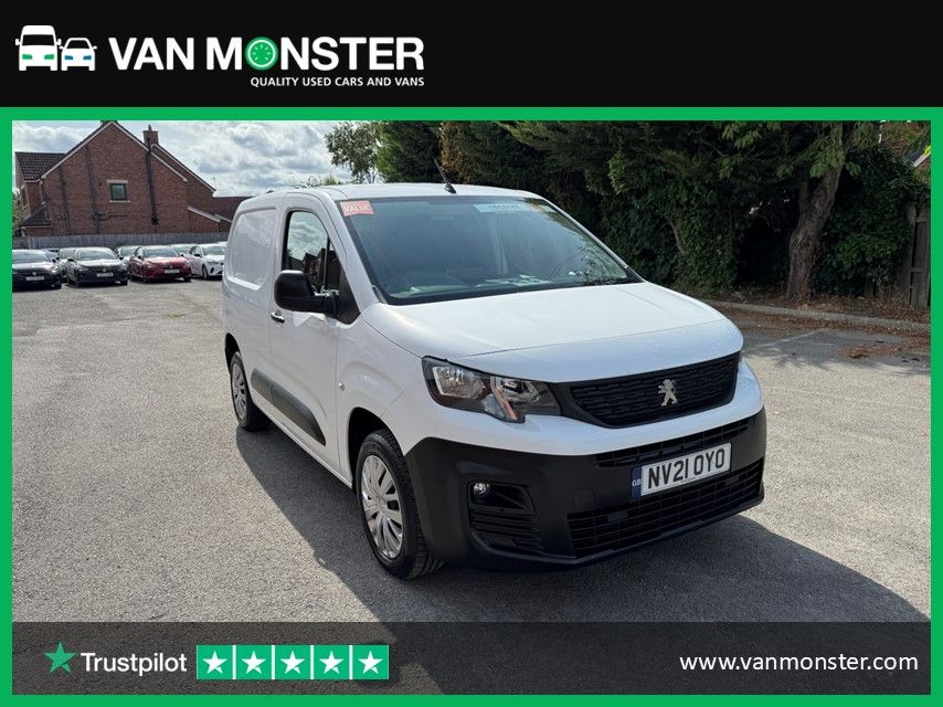 2021 Peugeot Partner 1000 1.5 Bluehdi 100 Professional Van (NV21OYO)