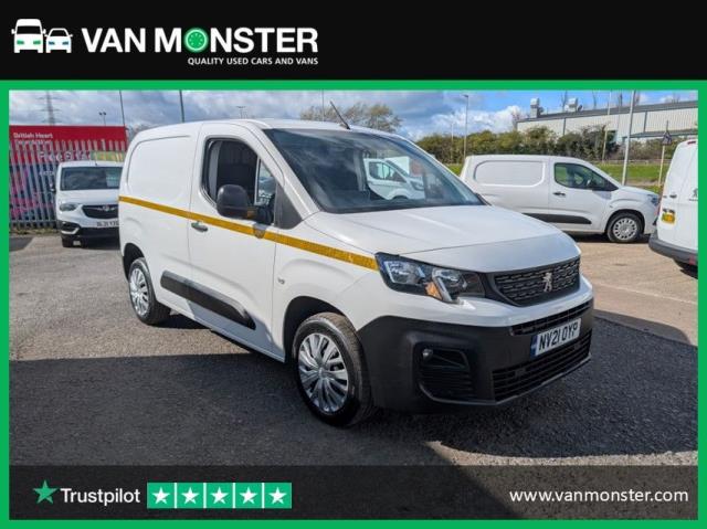 2021 Peugeot Partner 1000 1.5 Bluehdi 100 Professional Van (NV21OYP)