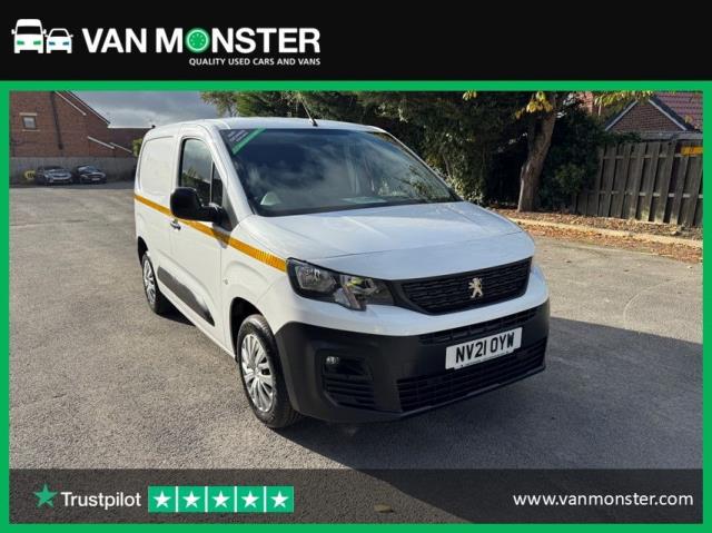 2021 Peugeot Partner 1000 1.5 Bluehdi 100 Professional Van (NV21OYW)