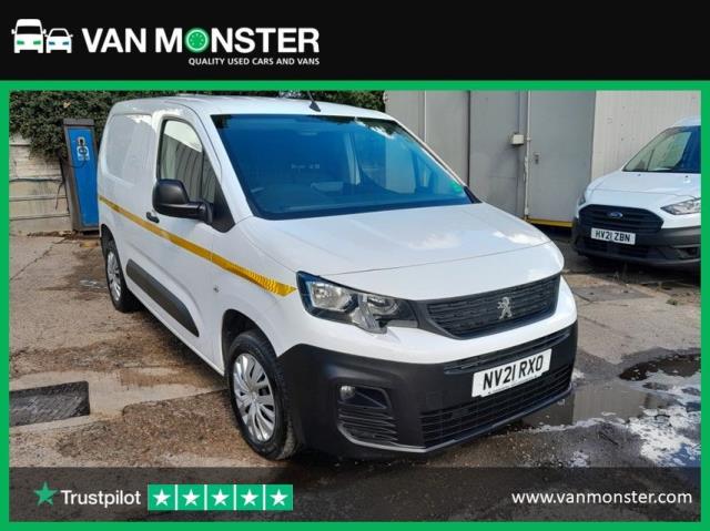 2021 Peugeot Partner 1000 1.5 Bluehdi 100 Professional Van (NV21RXO) Image 1