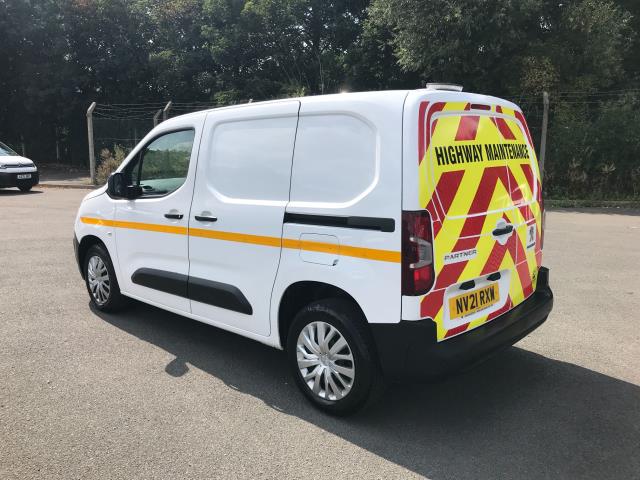 2021 Peugeot Partner 1000 1.5 Bluehdi 100 Professional Van (NV21RXW) Image 7