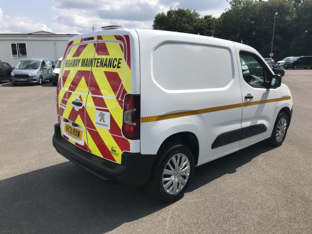 2021 Peugeot Partner 1000 1.5 Bluehdi 100 Professional Van (NV21RXW) Image 10