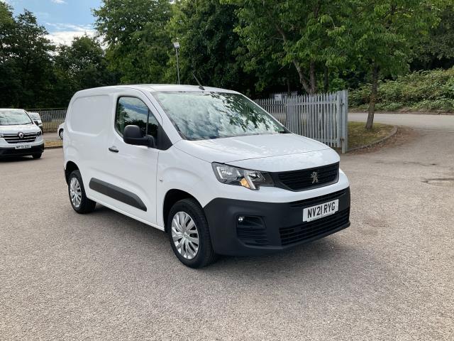 2021 Peugeot Partner 1000 1.5 Bluehdi 100 Professional Van (NV21RYG) Image 2