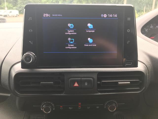 2021 Peugeot Partner 1000 1.5 Bluehdi 100 Professional Van (NV21RZD) Image 25