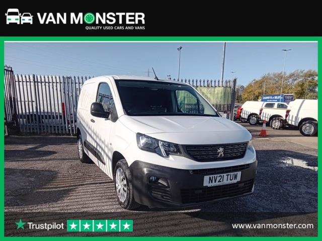 2021 Peugeot Partner 1000 1.5 Bluehdi 100 Professional Van (NV21TUW)