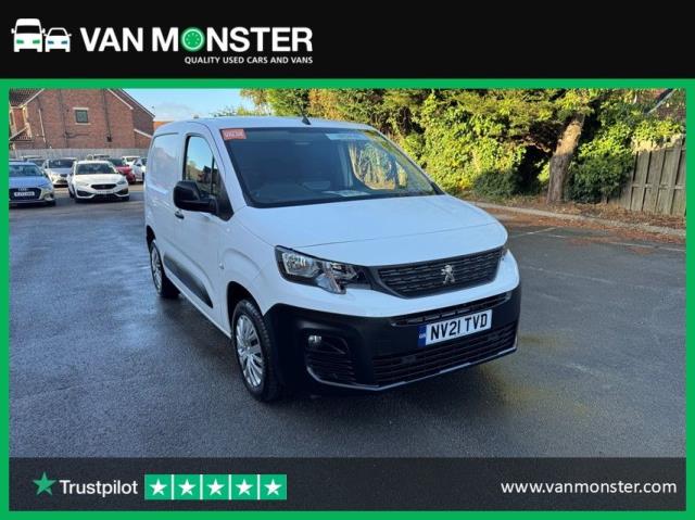 2021 Peugeot Partner 1000 1.5 Bluehdi 100 Professional Van EURO 6 (NV21TVD)