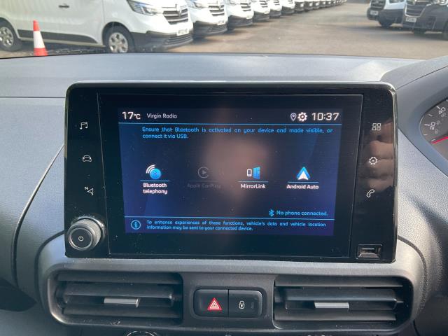 2021 Peugeot Partner 1000 1.5 Bluehdi 100 Professional Van (NV21TVP) Image 21