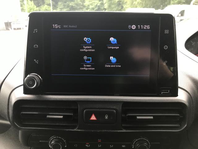 2021 Peugeot Partner 1000 1.5 Bluehdi 100 Professional Van (NV21UJF) Image 19