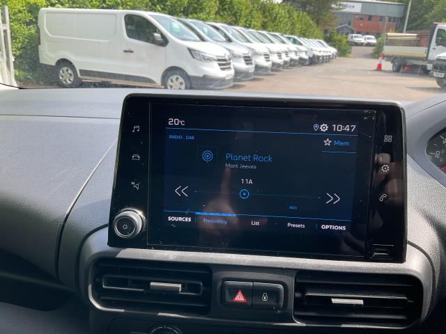 2021 Peugeot Partner 1000 1.5 Bluehdi 100 Professional Van (NV21UJK) Image 20