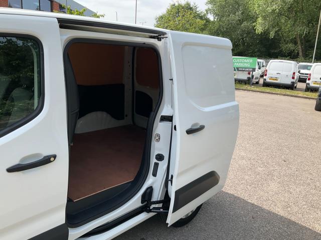 2021 Peugeot Partner 1000 1.5 Bluehdi 100 Professional Van (NV21UJK) Image 8