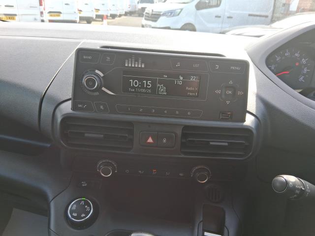 2021 Peugeot Partner 1000 1.5 Bluehdi 100 Grip Van (NV21UKK) Image 29