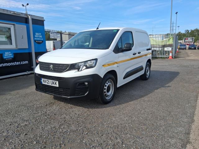 2021 Peugeot Partner 1000 1.5 Bluehdi 100 Grip Van (NV21UKK) Image 3