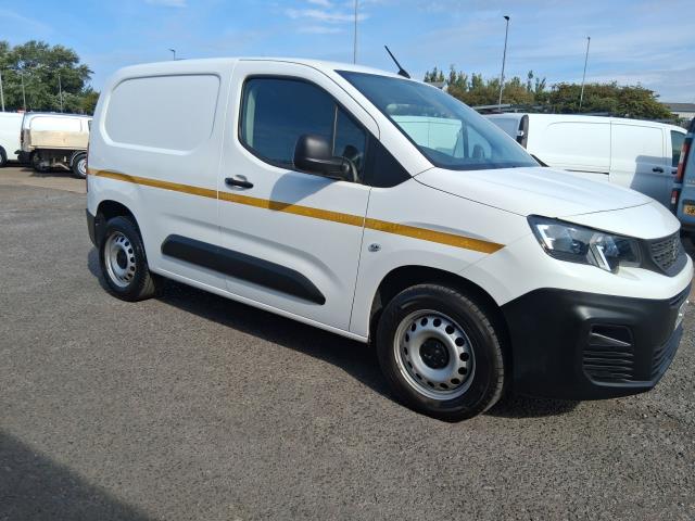 2021 Peugeot Partner 1000 1.5 Bluehdi 100 Grip Van (NV21UKK) Image 9