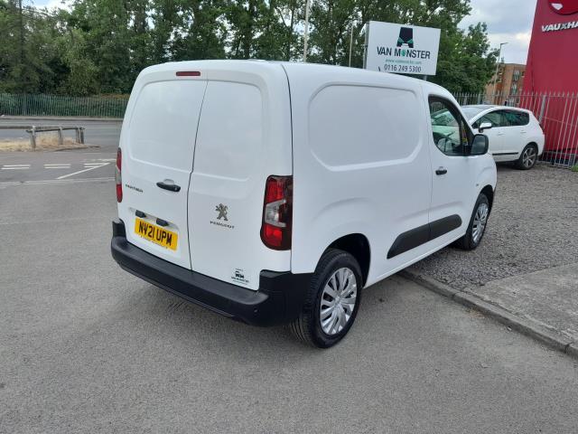 2021 Peugeot Partner STANDARD 1000 1.5 BLUE HDI 100PS PROFESSIONAL (NV21UPM) Image 4