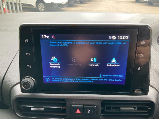 2021 Peugeot Partner 1000 1.5 Bluehdi 100 Professional Van (NV21VRZ) Image 21