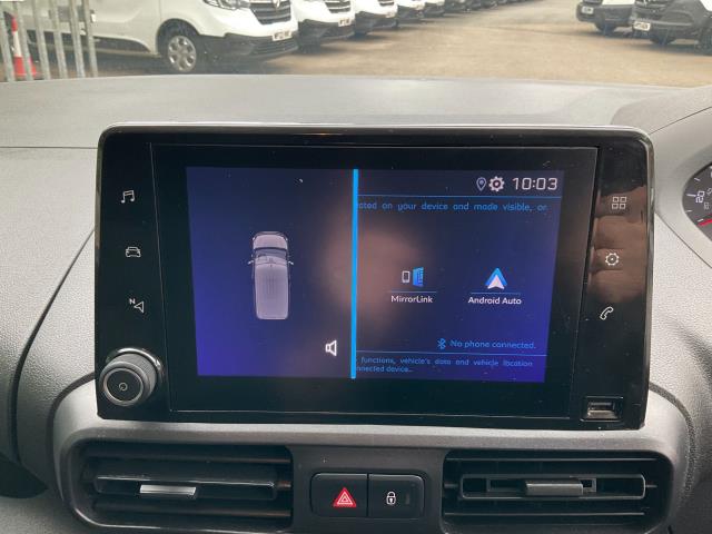 2021 Peugeot Partner 1000 1.5 Bluehdi 100 Professional Van (NV21VRZ) Image 22