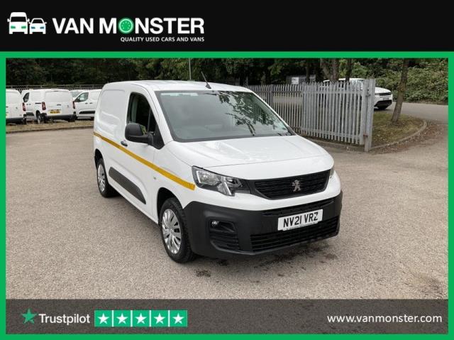 2021 Peugeot Partner 1000 1.5 Bluehdi 100 Professional Van (NV21VRZ) Image 1