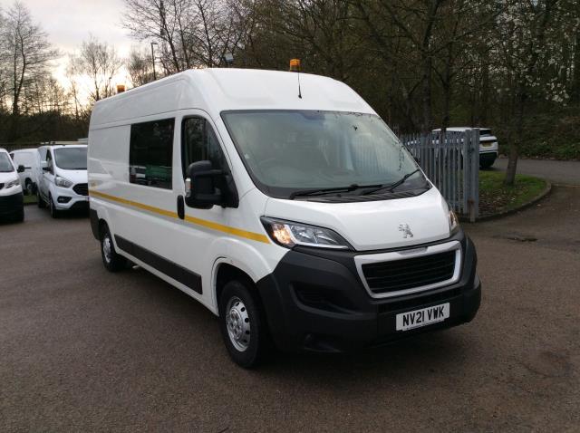 2021 Peugeot Boxer 2.2 Bluehdi H2 S Van 140Ps (Welfare Van) (LIMITED 68MPH) (NV21VWK) Image 2