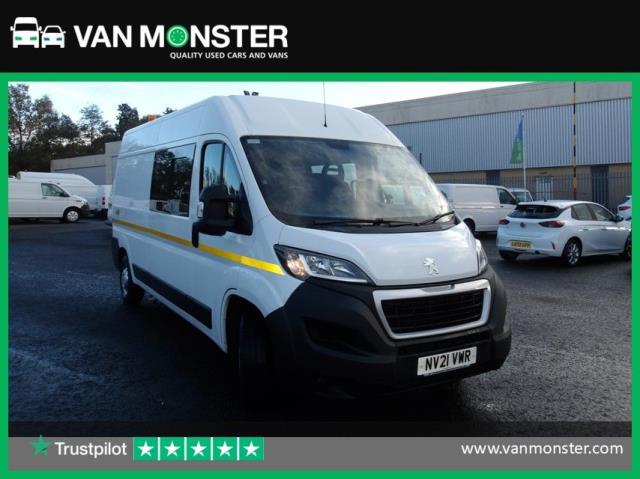 2021 Peugeot Boxer 2.2 Bluehdi H2 S Van 140Ps Welfare Van (NV21VWR)