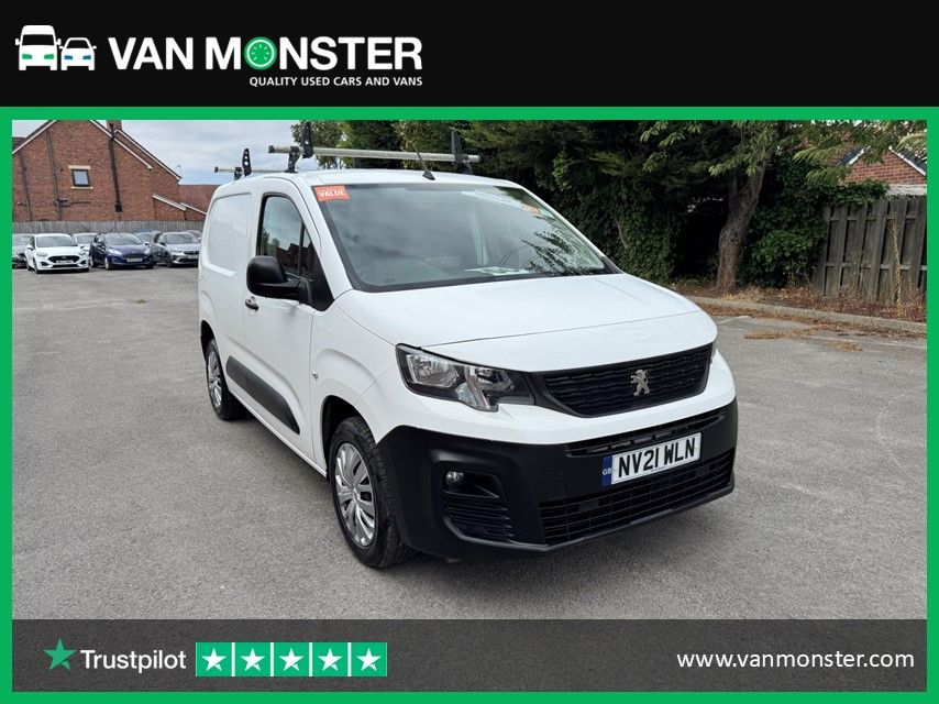 2021 Peugeot Partner 1000 1.5 Bluehdi 100 Professional Van EURO 6 (NV21WLN)