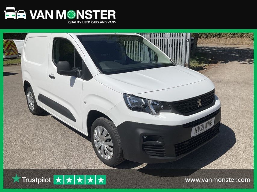 2021 Peugeot Partner 1000 1.5 Bluehdi 100 Professional Van (NV21WNE)