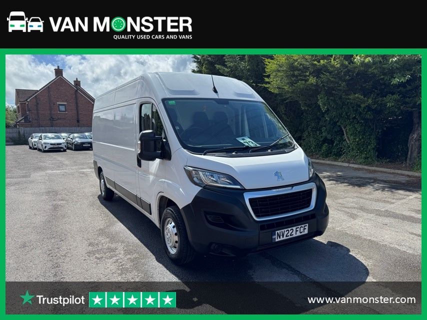 2022 Peugeot Boxer L3 H3 2.2 Bluehdi H2 S Van 140Ps EURO 6 (NV22FCF)