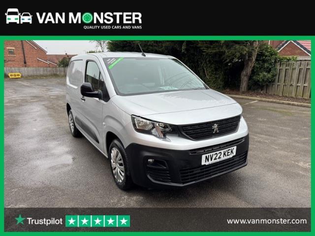 2022 Peugeot Partner 1000 1.5 Bluehdi 100 Professional Premium Van (NV22KEK)