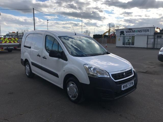 2017 Peugeot Partner 750 S 1.6 Bluehdi 100 Van L2 [Non Start Stop] Euro 6 Restricted to 70MPH (NV67DYW)
