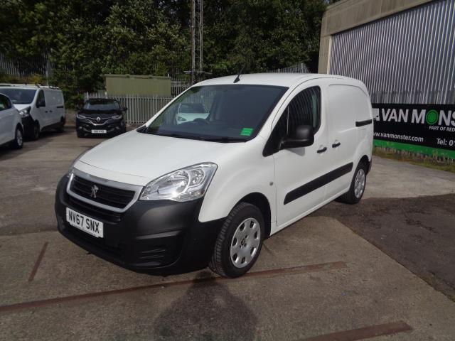 2018 Peugeot Partner 850 1.6 Bluehdi 100 Professional Van [Non Ss] (NV67SNX) Image 8