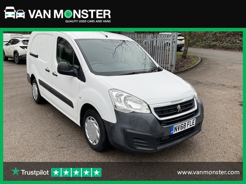 2019 Peugeot Partner 750 S 1.6 Bluehdi 100 Van [Non Start Stop] (NV68FLE)