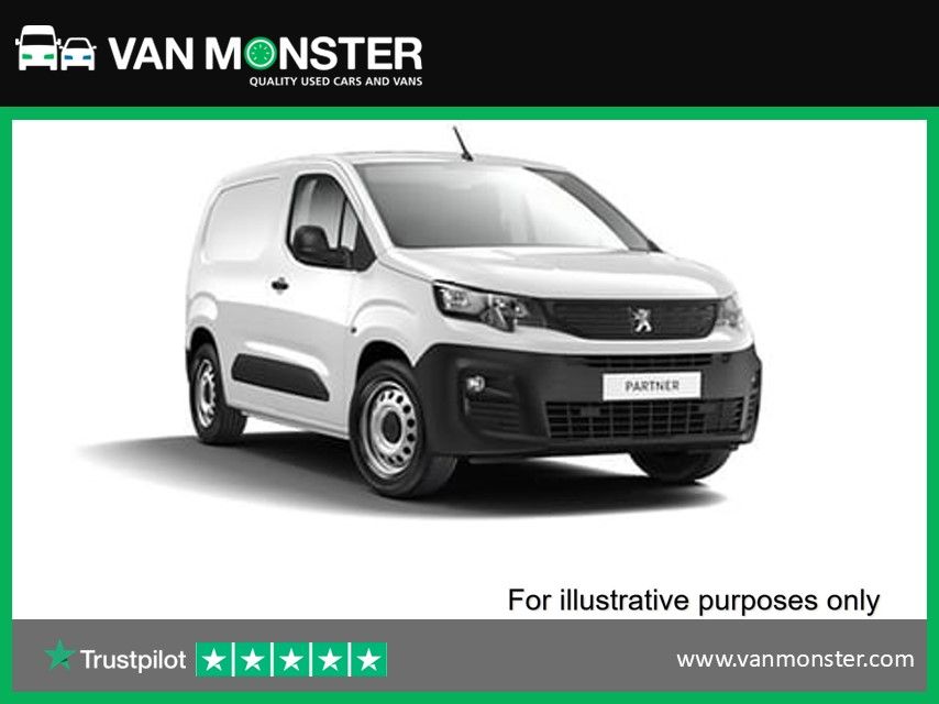 2020 Peugeot Partner 1000 1.5 Bluehdi 100 Professional Van * SPEED LIMITED TO 56mph* (NV69OFL)