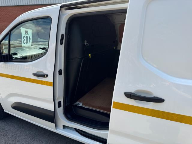 2020 Peugeot Partner 1000 1.5 Bluehdi 100 Grip Van (NV70CLX) Image 41