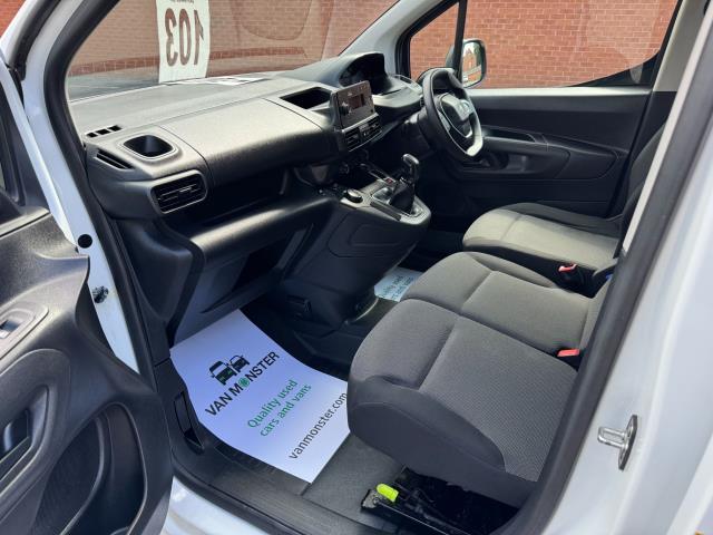 2020 Peugeot Partner 1000 1.5 Bluehdi 100 Grip Van (NV70CLX) Image 31