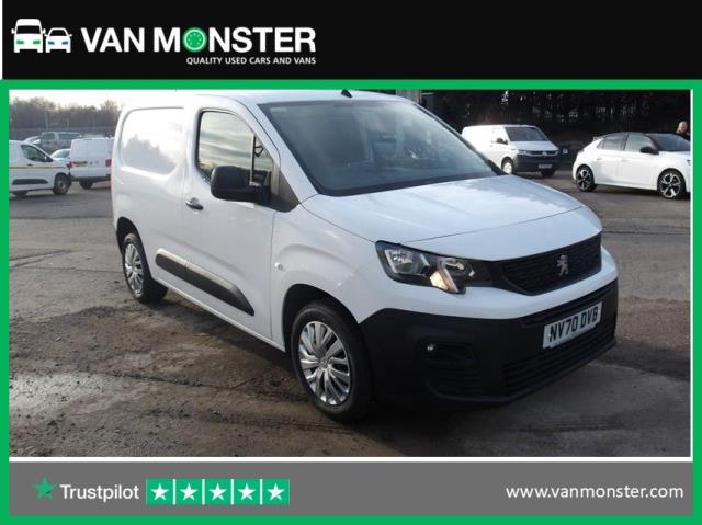 2020 Peugeot Partner 1000 1.5 Bluehdi 100 Professional Van (NV70DVB)