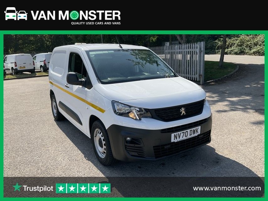 2020 Peugeot Partner 1000 1.5 Bluehdi 100 Grip Van (NV70DWK)