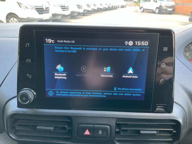 2020 Peugeot Partner 1000 1.5 Bluehdi 100 Professional Van (NV70DXA) Image 21