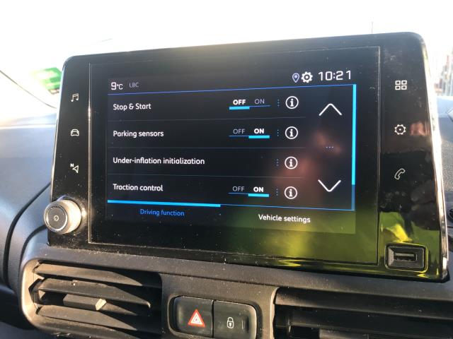 2021 Peugeot Partner L1 1000 1.5BLUE HDI 100PS PROFESSIONAL EURO 6 (NV70KMO) Image 29