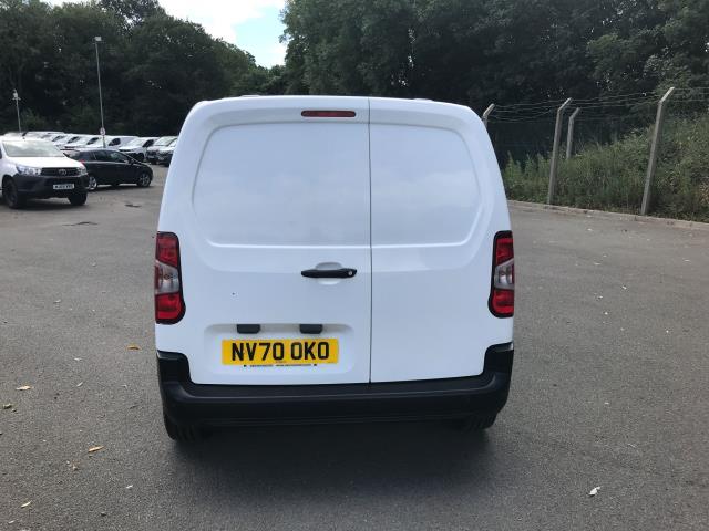 2021 Peugeot Partner 1000 1.5 Bluehdi 100 Professional Van (NV70OKO) Image 8
