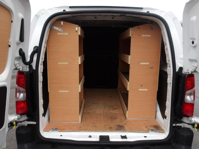 2021 Peugeot Partner 1000 1.5 Bluehdi 100 Professional Van (NV70PNK) Image 10