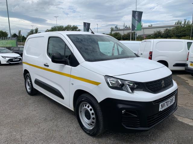 2021 Peugeot Partner 1000 1.5 Bluehdi 100 Grip Van (NV70SVF) Image 1