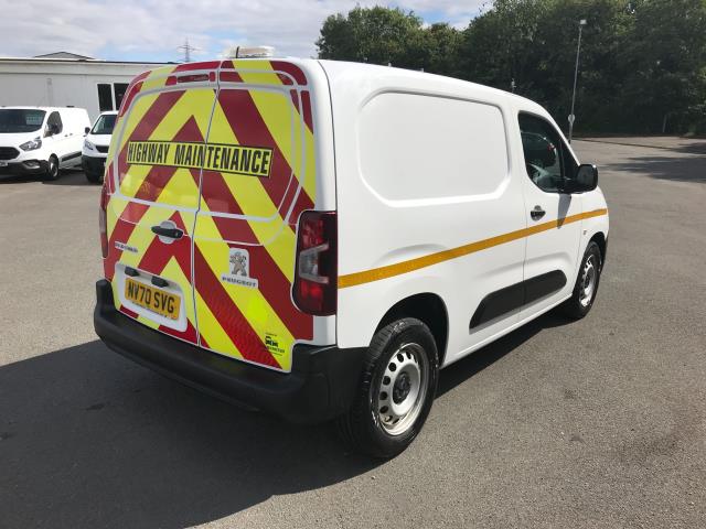 2021 Peugeot Partner 1000 1.5 Bluehdi 100 Grip Van (NV70SVG) Image 10