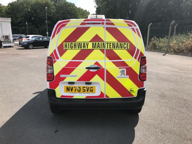 2021 Peugeot Partner 1000 1.5 Bluehdi 100 Grip Van (NV70SVG) Image 8