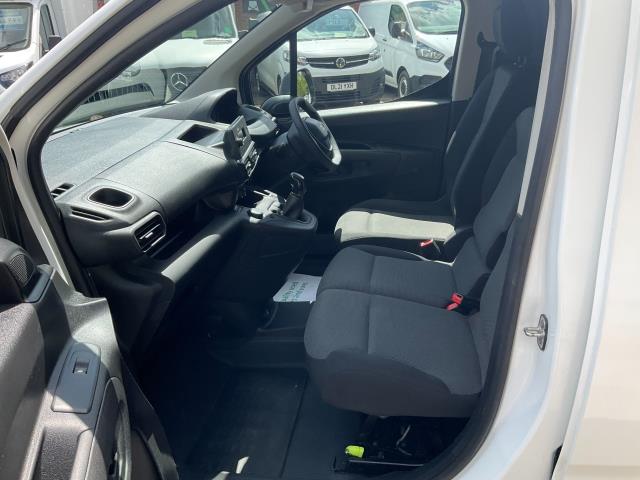 2021 Peugeot Partner 1000 1.5 Bluehdi 100 Grip Van (NV70SWY) Image 7