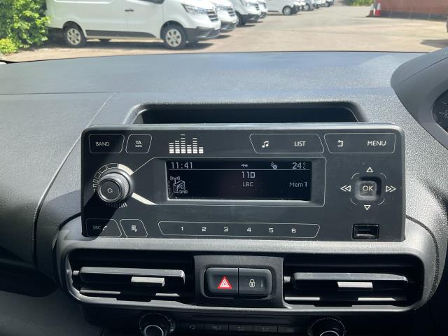 2021 Peugeot Partner 1000 1.5 Bluehdi 100 Grip Van (NV70SWY) Image 20