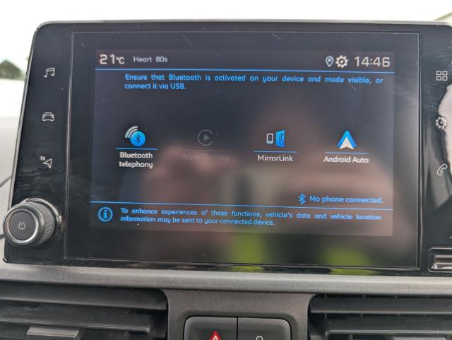 2021 Peugeot Partner 1000 1.5 Bluehdi 100 Professional Van *TV* (NV70TRZ) Image 24